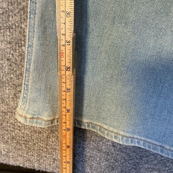 Old Navy Pants Womens 18 Tall Blue Jeans Mid Rise Wow Bootcut Light Wash Plus Sz - Picture 6 of 9